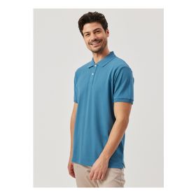Altınyıldız Classics 4a9000000001 Polo Yaka Gökmavi Erkek T Shirt