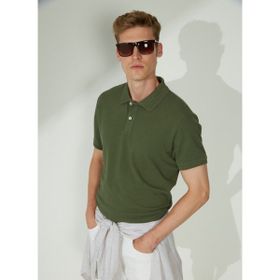 Altınyıldız Classics 4A9000000001 Polo Yaka Haki Erkek T Shirt