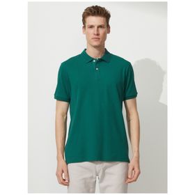 Altınyıldız Classics 4A9000000001 Polo Yaka Koyu Yeşil Erkek T Shirt