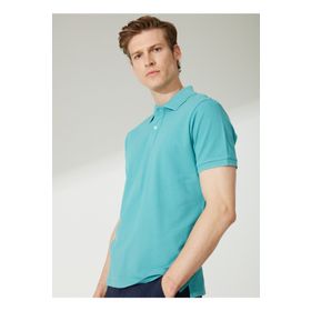 Altınyıldız Classics 4A9000000001 Polo Yaka Petrol Erkek T Shirt