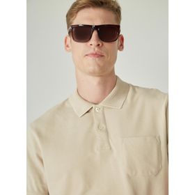 Altınyıldız Classics 4A9000000002 Koyu Sarı Erkek Polo T Shirt