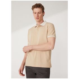 Altınyıldız Classics 4A9000000003 Polo Yaka Açık Bej Erkek T Shirt