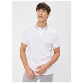 Altınyıldız Classics 4A9000000003 Polo Yaka Beyaz Erkek T Shirt