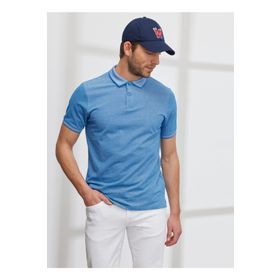 Altınyıldız Classics 4A9000000003 Polo Yaka Saks Melanj Erkek T Shirt