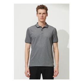 Altınyıldız Classics 4A9000000003 Polo Yaka Siyah Beyaz Erkek T Shirt