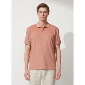 Altınyıldız Classics 4A9000000004 Polo Yaka Kiremit Melanj Erkek T Shirt