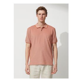 Altınyıldız Classics 4A9000000004 Polo Yaka Kiremit Melanj Erkek T Shirt
