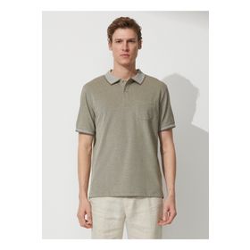 Altınyıldız Classics 4a9000000004 Polo Yaka Nefti Melanj Erkek T Shirt