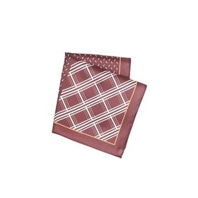 Altınyıldız Classics Desenli Bordo-Beyaz Klasik Mendil