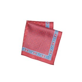 Altınyıldız Classics Desenli Bordo-Mavi Klasik Mendil