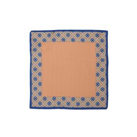 Altınyıldız Classics Desenli Lacivert-Kahve Klasik Mendil