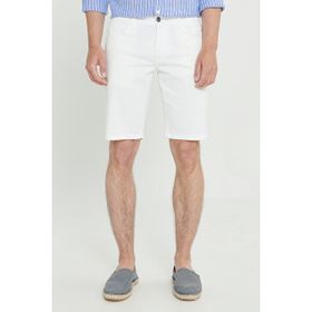 Altınyıldız Classics Erkek Lacivert Slim Fit Dar Kesim Yan Cepli Gofre Desenli Şort