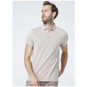 Altınyıldız Classics Polo Yaka Vizon Erkek T-Shirt