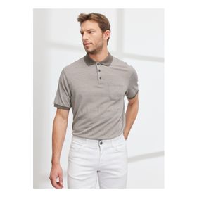 Altınyıldız Classics Polo Yaka Vizon Erkek T-Shirt