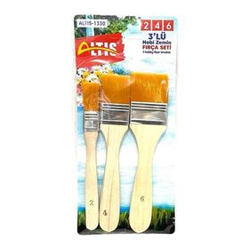 Altis 1330 3'lü Hobi Zemin Fırça Seti