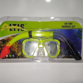 Altis SN-400 Fosfor Yeşili Şnorkel Set