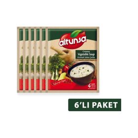 Altunsa 60 gr Kremalı Sebze Hazır Çorba (6 adet)