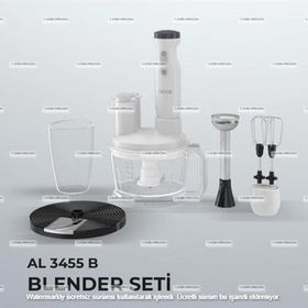 Altus Al 3455 B 1500 W Beyaz Blender Set