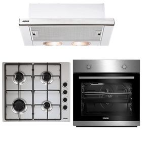 Altus Al-37 I - Ala-182 GID - Ala-132 I Inox Ankastre Set