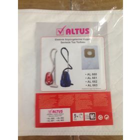 Altus AL 661 Süpürge Bez 20 Adet Toz Torbası