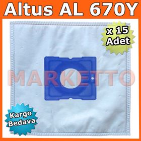 Altus AL 670Y 16 Adet Süpürge Toz Torbası