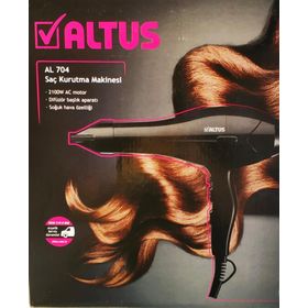 Altus AL704 Siyah 2100 W Saç Kurutma Makinesi