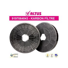 Altus ALA 545 B Davlumbaz Karbon Filtre