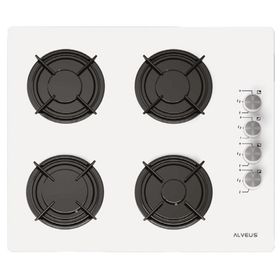 Alveus Akasya GLS640 - MFA604 2'li Beyaz Ankastre Set