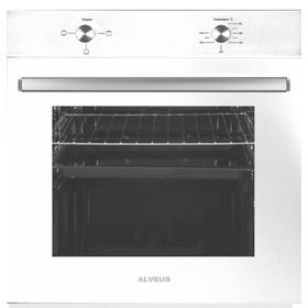 Alveus Akasya GLS640 - MFA604 2'li Beyaz Ankastre Set