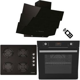 Alveus Century 627 MODW - GLS640 - MFA627 Si̇yah 3'lü Ankastre Set