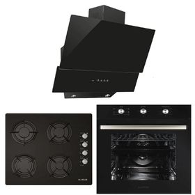 Alveus Chief MFA 614 - GLS 640 - MOD 3000 3'lü Siyah Ankastre Set