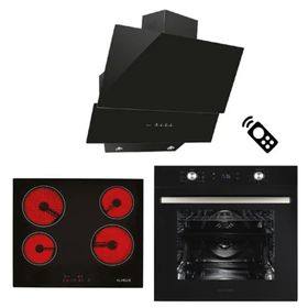 Alveus Europe MFA 627 Vitro 641 MOD 3000 3'lü Siyah Ankastre Set