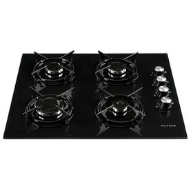 Alveus GLS 640-İBER Siyah 2'li Ankastre Set