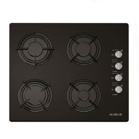 Alveus Iber-GLS640-MFA627 Siyah 3'lü Ankastre Set