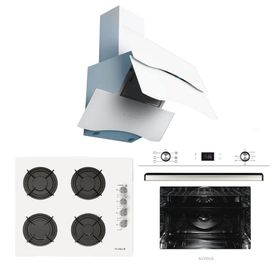 Alveus Karbeyaz 627 MFA 627 - GLS 640 - MOD SPR Beyaz Ankastre Set