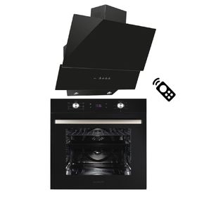 Alveus Majestic MFA 627 - MOD 3000 2'li Siyah Ankastre Set