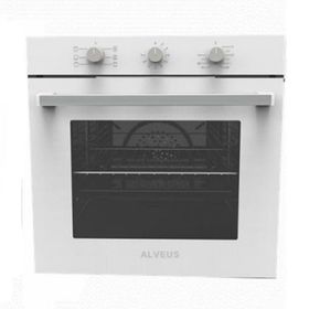 Alveus MOD300-GLS640-MFA614 Beyaz 3'lü Ankastre Set