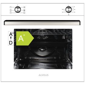 Alveus MODF17-GLS640-MFA604 Arya Beyaz 3'lü Ankastre Set