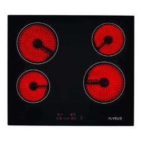Alveus Vitroseramik 641 Siyah 60 cm Elektrikli Ankastre Ocak
