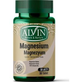 Alvin Magnezyum 30 Tablet