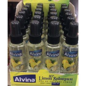 Alvina 100 ml Sprey Limon Kolonyası (24 adet)