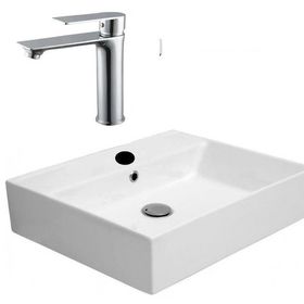Alvit 38x50 cm Provido Tezgahüstü Setüstü Lavabo