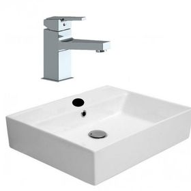 Alvit 38x50 cm Provido Tezgahüstü Setüstü Lavabo