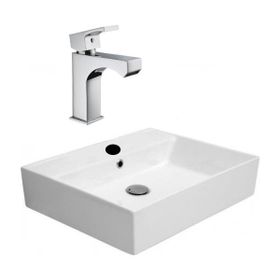 Alvit 38x50 cm Tezgah Üstü Lavabo