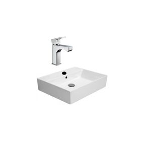 Alvit 38x50 cm Tezgahüstü Setüstü Lavabo