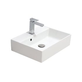 Alvit Architect Beyaz 38x50 cm Tezgah Üstü Lavabo