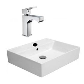 Alvit Architect Beyaz 38x50 cm Tezgah Üstü Lavabo
