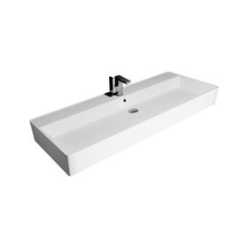 Alvit Architect Siyah 38x50 Cm Tezgah Üstü Lavabo