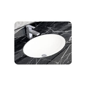 Alvit Hilton 37x47 cm Tezgah Altı Oval Yapıştırma Lavabo