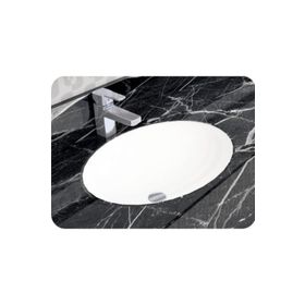 Alvit Hilton 37x47 cm Tezgah Altı Oval Yapıştırma Lavabo